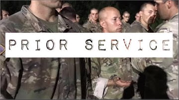 Prior service in Army BCT