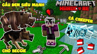 MINECRAFT SIÊU CHIẾN BINH - TẬP 1 | CHIẾN ĐẤU VỚI GẤU ĐEN SIÊU MẠNH, CÁ CREEPER VÀ CHÓ BEGGIE