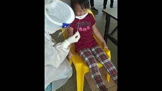 Kids Swab Test for Covid-19