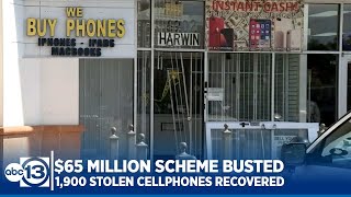 3 arrested in scheme that fueled cellphone thefts, investigators say