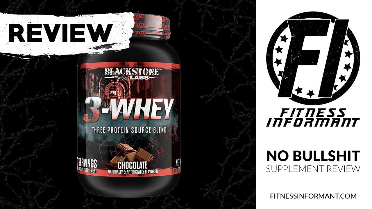 Blackstone Labs 3-Whey Protein REVIEW: An Average Protein - YouTube