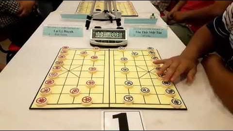 Vòng 9 cờ chớp A1 quốc gia : Lại Lý Huynh ( BDu ) 1-0 Tôn Thất Nhật Tân ( DNA )