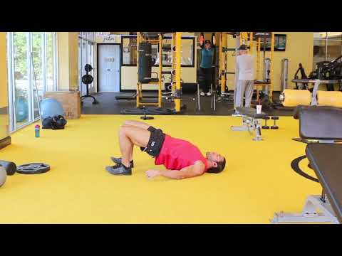 Glute Bridge Static Hold