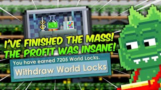BIG PROFIT! THIS MASS WAS CRAZY! TRY IT AND YOU'LL UNDERSTAND - Growtopia screenshot 4