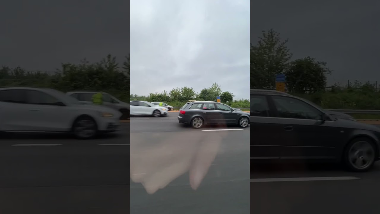 ☀️🏖️Roadside Rescue: Car Breakdown on M4 - Assistance Arrives