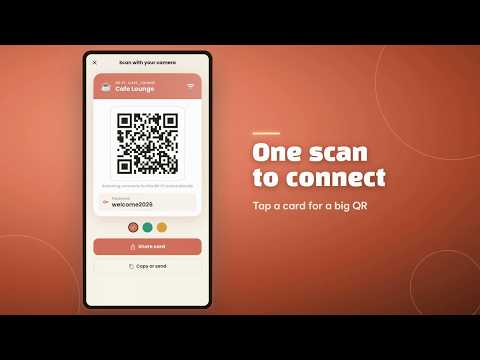 WiFi QR Code — Promo video