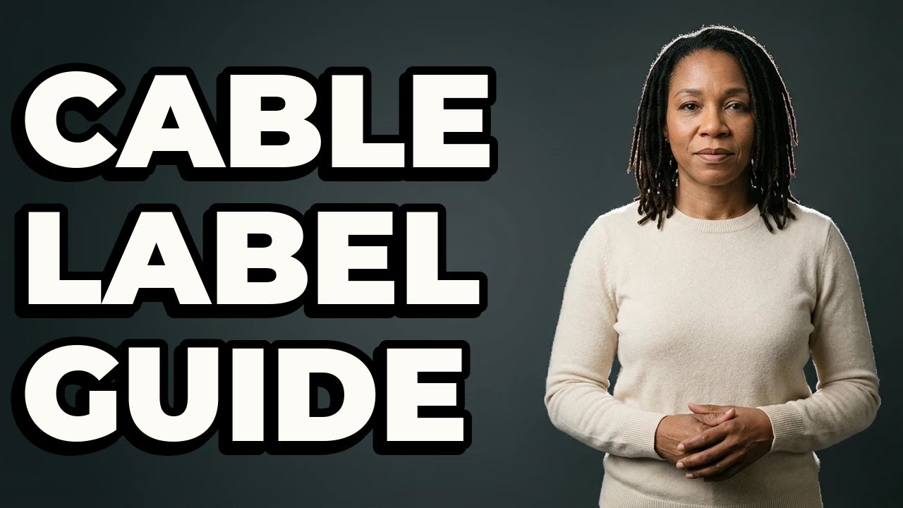 What Types Of Cable Labels Are There?