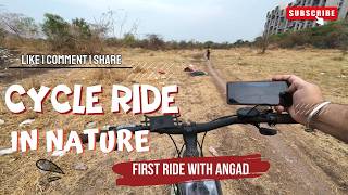 Angad’s First Cycling Adventure 🌿🚴‍♂️ | Nature Ride Vlog Pune