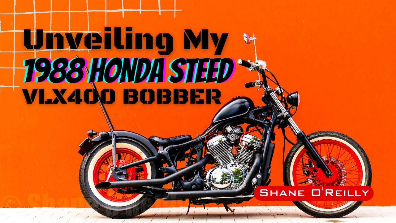 1988製HONDA  STEED 1988 Honda Steed series full range specs