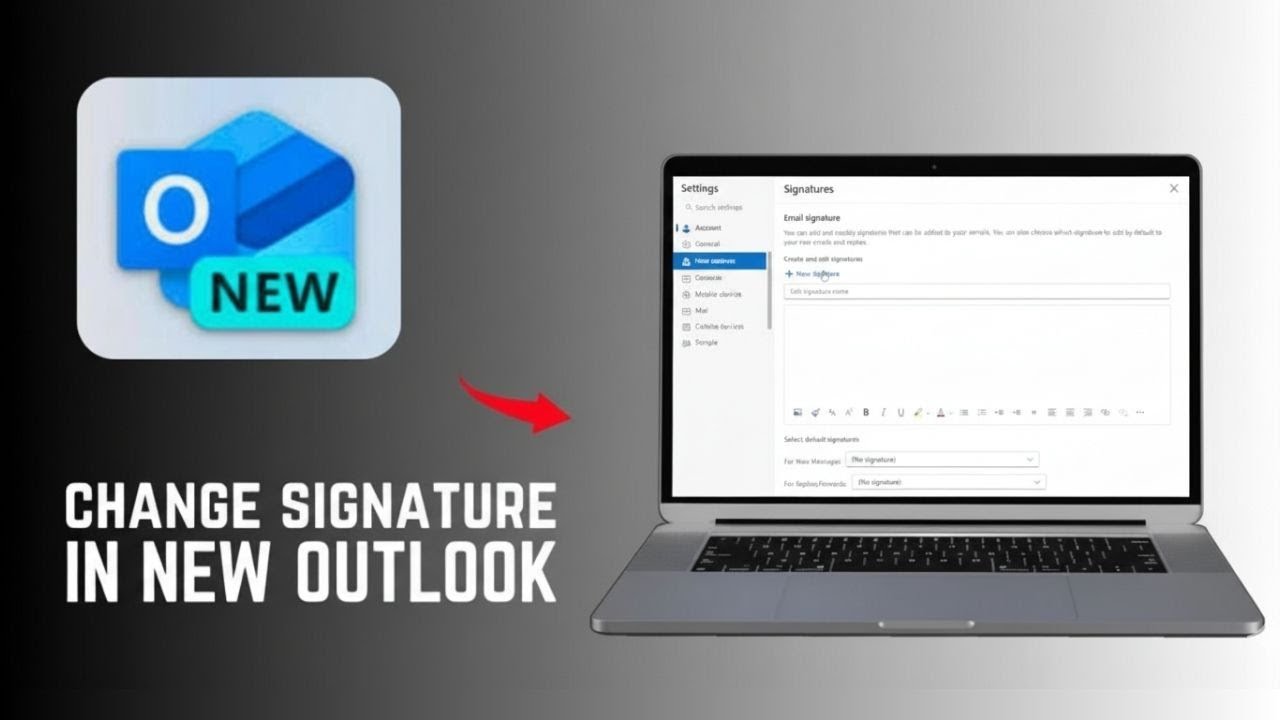 Как изменить подпись в новом Outlook — полное руководство