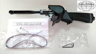 GS-0630VA 0.6 HP 1/2” X 18” (12.7 X 457 MM) INDUSTRIAL AIR BELT SANDER (18000 RPM)