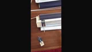 CLIP ON TO INSTALL your ZEBRA BLINDS