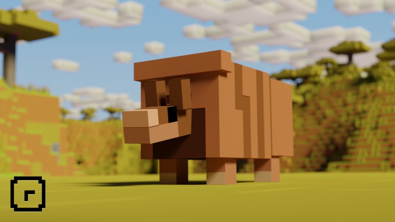 Atmal Minecraft Armadillo - Minecraft Animation - YouTube
