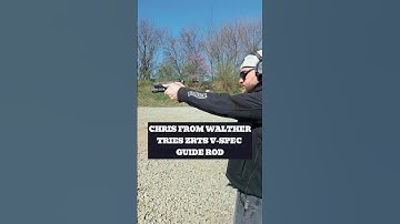 Our new V-Spec Guide Rod left Chris from Walther speechless It’s that good🔥 Coming soon 👀 #zrts