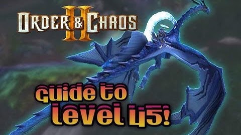 Order and Chaos 2: Redemption - Guide to level 45 & beyond