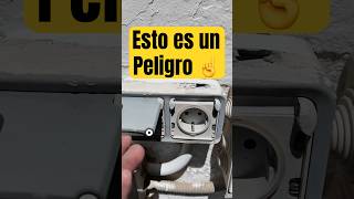 Por esto se te va la luz cuando llueve 🌧️ #electricidad #seguridad #diy