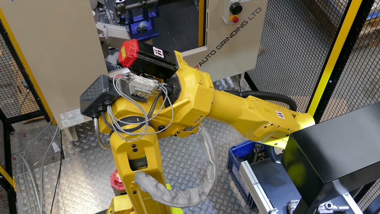 PS Auto Grinding GIFA 2019 - Koyama Automatic Grinding - YouTube
