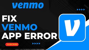 How To Fix Venmo App Error !