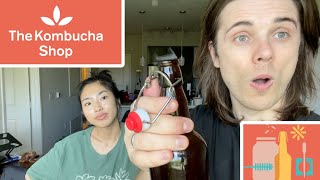 Celebrity We Brewed Our Own Kombucha At Home Using A Kit We Bought Off Of Amazon Wealth