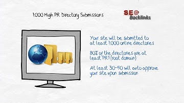 1,000 High PR Directory Submission for $14.99 - 80% PR1+ and 30+ AutoApprove Directories