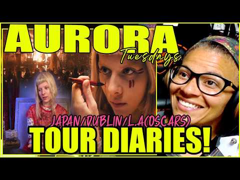From Japan to the Oscars?! | Reacting to AURORA’s Tour Diaries