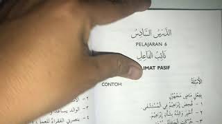 BELAJAR BAHASA ARAB | MATERI 1 | KALIMAT PASIF
