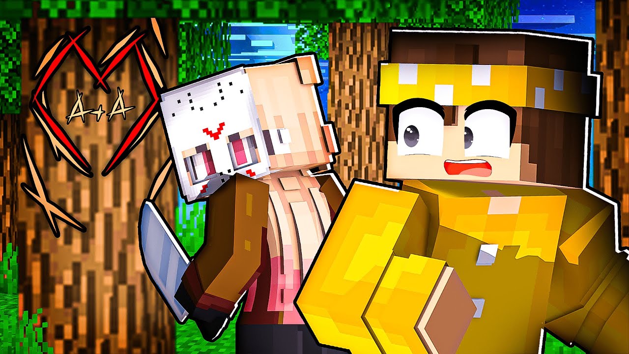 GAROTA CAÇADORA está APAIXONADA POR MIM no Minecraft