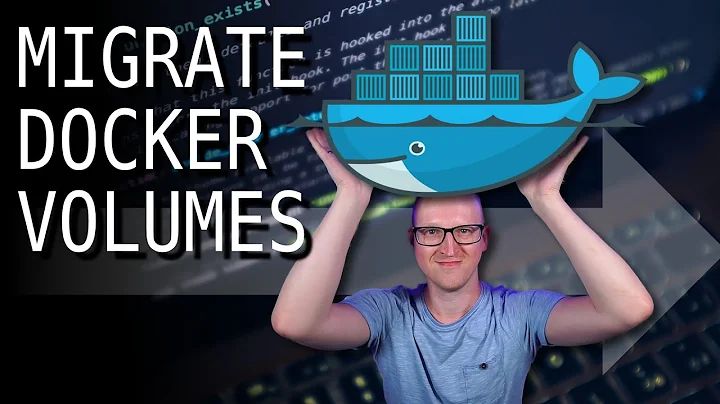 Migrate Docker Volumes from one Host to another // backup and restore