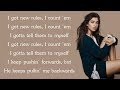 Dua Lipa - NEW RULES (Lyrics)