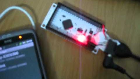 Trying out IOIO board with HTC Desire