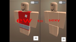 How to get rid of default clothes (Roblox)