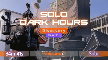 [PB] Solo Dark Hours - 34m41s | Tom Clancy