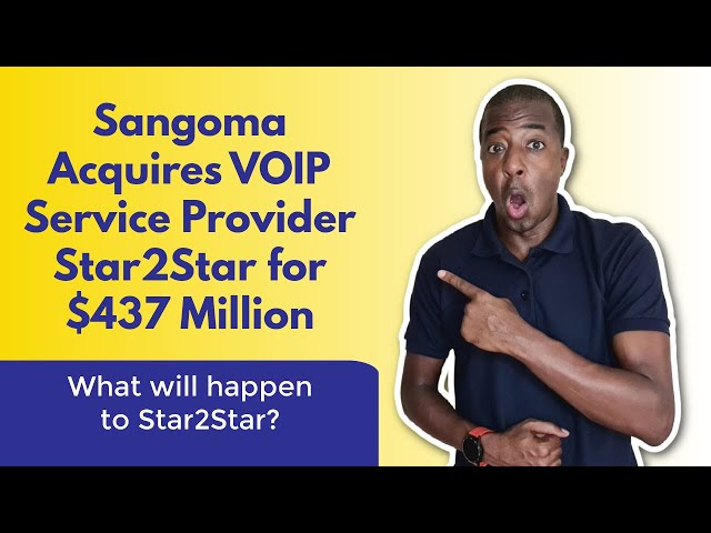 Sangoma Acquires VOIP Service Provider Star2Star for $437M
