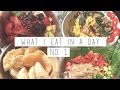 What I Eat In A Day #1 ☯ VEGAN + HEALTHY | chanelegance