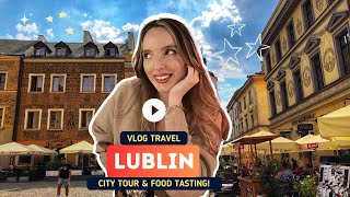 Lublin Vlog - Food Tasting City Tour 4k - Interesting Facts & HOW FOREIGNER SEES POLAND | Aleyna screenshot 1