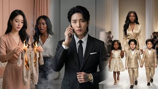 Mistress Burned Korean Mafia Boss Wife’s Handmade Baby Clothes—4 Years Later, Triplets Led Fashion