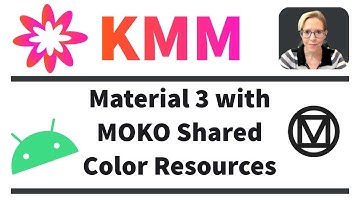 Add Material 3 to KMM Android Apps and use MOKO Shared Color Resources for Material 3 Theme