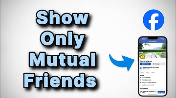 Hoe je alleen gemeenschappelijke vrienden op Facebook laat zien