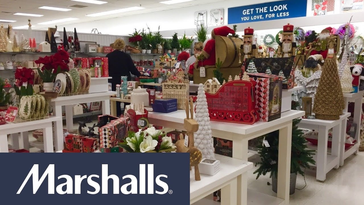 MARSHALLS CHRISTMAS DECOR DECORATIONS HOME DECOR SHOP WITH ME SHOPPING ...