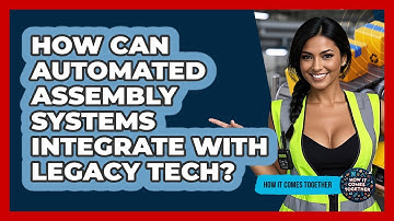 How Can Automated Assembly Systems Integrate With Legacy Tech? - How It Comes Together