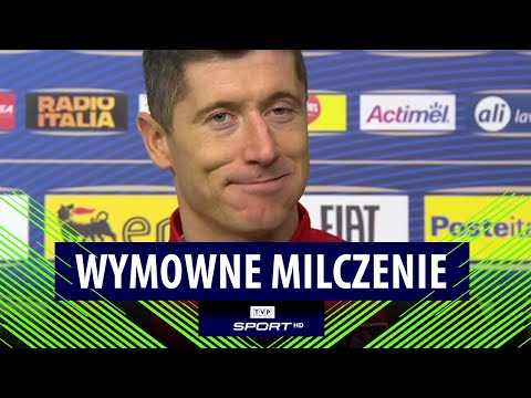 WYMOWNY WYWIAD LEWANDOWSKIEGO. UŚMIECH I CISZA PO PYTANIU O PLAN NA MECZ