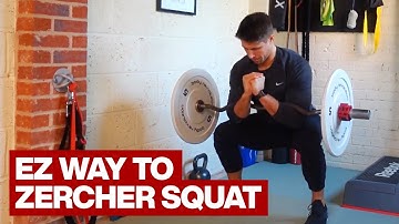 EZ-Bar Zercher Squat