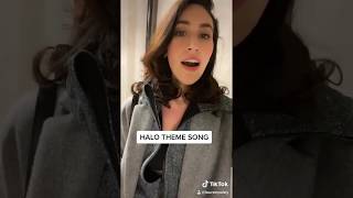 HALO THEME IN A STAIRWELL