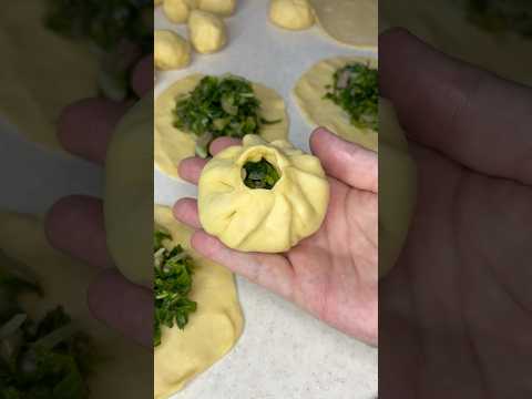 Og’izda eriydigan ismaloq somsa. Самса с шпинатом #foodblog #food #cooking #uzbekistan