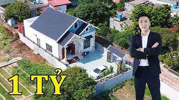 KHÁM PHÁ Ngôi Nhà Vườn Mái Thái Trị Giá 1 Tỷ Nhà Chị Hằng Tại Thái Bình | THI CÔNG TRON GÓI