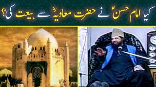 Kia Hazrat Imam Hasan Nay Hazrat Ameer-e-Muawiya Say Bait Ki Thi?