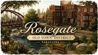 🌉 Rosegate – Old Town District | Paralives Speed Build & Tour
