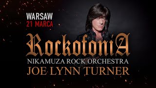 Rockofonia: Nikamuza & Joe Lynn Turner - 21 Marca - Warsaw