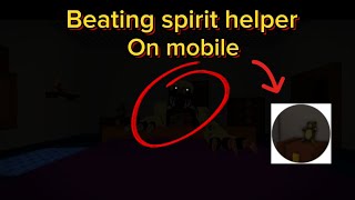 Beating spirit helper on mobile resident massacre