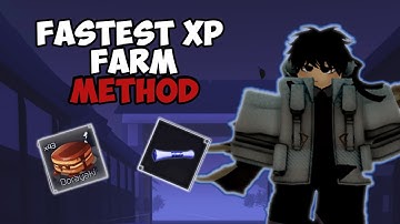 Fastest WAY TO FARM TO EXP TO Level Up In Jujutsu Infinite